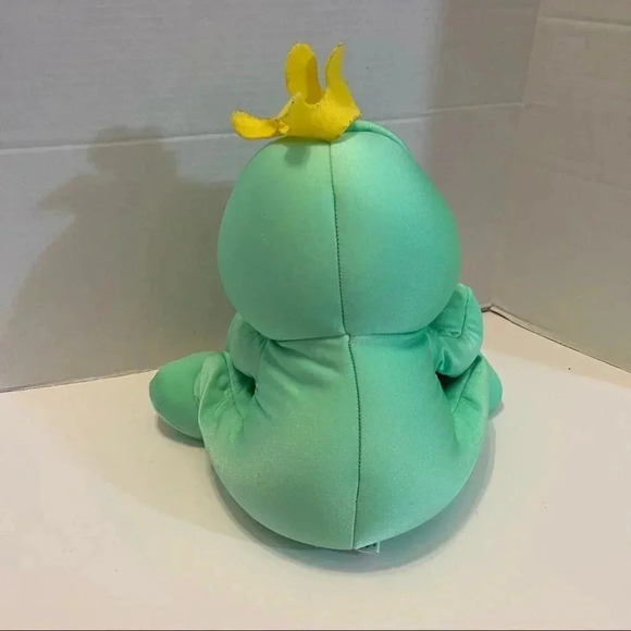 Moshi Green Frog Prince Toadily Yours Microbead Squishy Plush Stuffed Animal - Picture 5 of 10